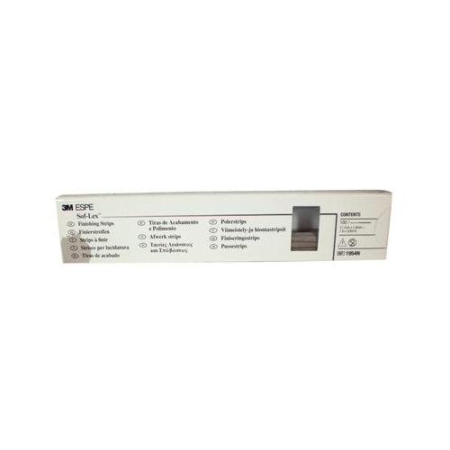 3M ESPE 1954N Sof-Lex Finishing & Polishing Dental Strips Coarse/Medium/Narrow 150/Bx 3M ESPE 1954N Sof-Lex Finishing & Polishing Dental Strips Coarse/Medium/Narrow 150/Bx